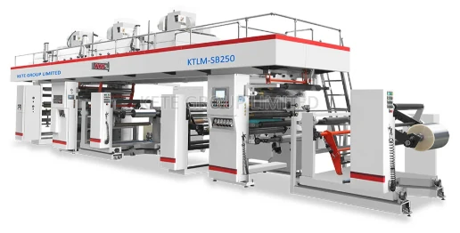 Бессольвентный ламинатор KETE Group серии KTLM-SB250 — линия для гибкой упаковки, оборудование доступно к поставке